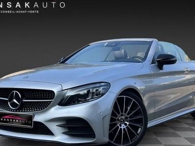 Occasion Mercedes C220 AMG line 194 ch (142 kW) 2021 Gris Cabriolet