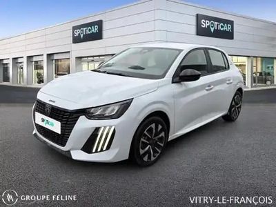 Blanc okénite (m) Nouvelle 2025 Peugeot 208 Style Citadine | 21 900 € (Prix juste)