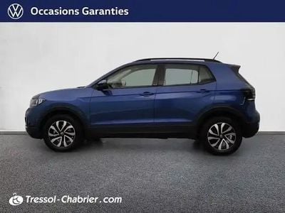 Occasion VW T-Cross 2022 Reef blue métallisé/reef blue métallisé SUV