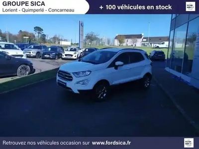 Blanc glacier Occasion 2019 Ford Ecosport Titanium SUV | 15 700 € (Prix juste)