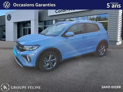 Bleu Occasion 2024 VW T-Cross R-line SUV | 26 990 € (Prix juste)
