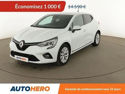 Blanc Occasion 2019 Renault Clio IV Intens Citadine | 13 590 € (Prix juste)