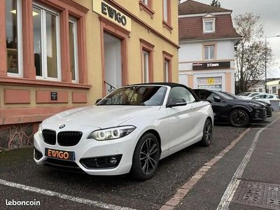 Blanc Occasion 2019 BMW 218 Cabriolet | 24 990 € (Prix assez cher)