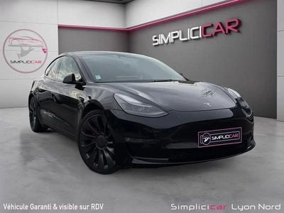Occasion Tesla Model 3 Performance 461 kW (627 ch) 2022 Noir Berline