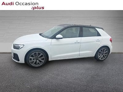 Nouvelle Audi A1 Sportback Design 116 ch (85 kW) 2026 Blanc glacier métallisé noir mythe métallisé Citadine