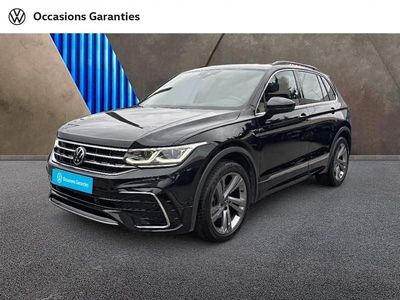 Noir intense nacrée Occasion 2022 VW Tiguan R-line SUV | 33 490 € (Bon prix)