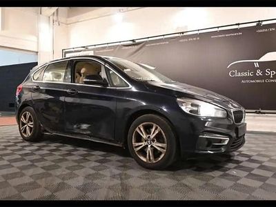 Noir Occasion 2015 BMW 218 Active Tourer Sport Line Monospace | 7 950 €