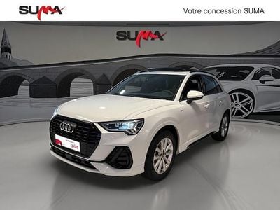 Blanc glacier métallisé Occasion 2024 Audi Q3 S-Line SUV | 41 990 € (Prix juste)