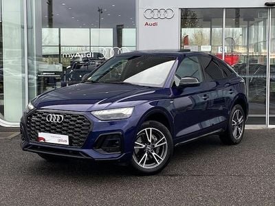 Bleu navarre métallisé Occasion 2023 Audi Q5 Sportback S-Line SUV | 44 750 € (Bon prix)