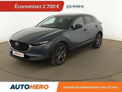 Gris Occasion 2021 Mazda CX-30 Exclusive SUV | 21 290 € (Bon prix)