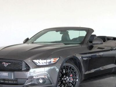 Gris Occasion 2017 Ford Mustang GT Convertible Cabriolet | 44 990 € (Prix assez cher)