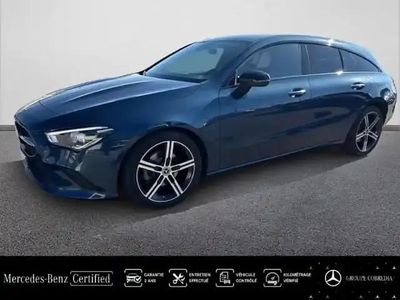 Bleu denim métallisé Occasion 2022 Mercedes CLA180 Shooting Brake Progressive Break | 25 590 €