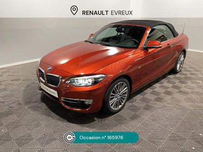 Orange Occasion 2017 BMW 220 Luxury Line Cabriolet | 21 990 € (Prix juste)
