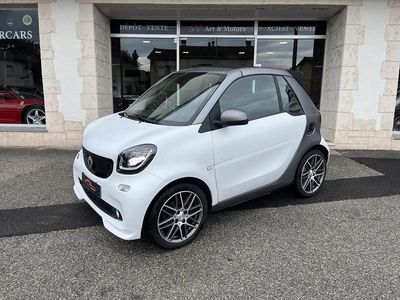 Occasion Smart ForTwo Cabrio Brabus 110 ch (80 kW) 2016 Blanc Cabriolet