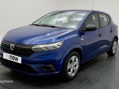 Bleu Occasion 2022 Dacia Sandero Comfort Citadine | 11 474 € (Bon prix)