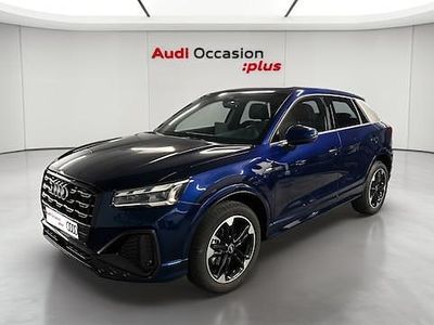 Bleu navarre métallisé Occasion 2025 Audi Q2 S-Line SUV | 36 616 € (Prix assez cher)