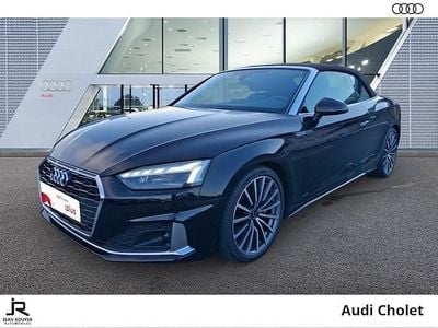 Noir brillant Occasion 2023 Audi A5 Cabriolet Advanced Cabriolet | 41 990 € (Prix juste)