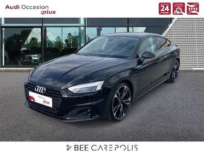 Noir mythic métallisé Occasion 2025 Audi A5 Sportback Business Citadine | 48 690 € (Prix assez cher)