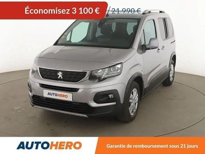 Gris Occasion 2019 Peugeot Rifter Allure Monospace | 18 890 € (Bon prix)