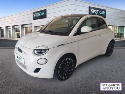 Occasion Fiat 500e La Prima 86 kW (118 ch) 2023 Blanc Berline