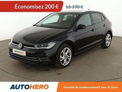 Occasion VW Polo Style 110 ch (80 kW) 2021 Noir Citadine