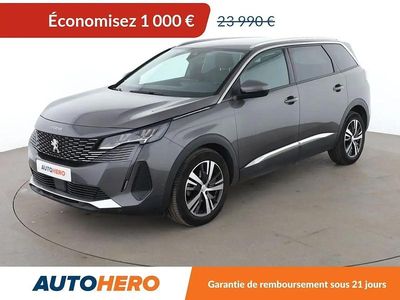Gris Occasion 2021 Peugeot 5008 Allure SUV | 22 990 € (Prix juste)