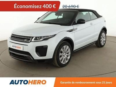 Occasion Land Rover Range Rover evoque SE Dynamic 150 ch (110 kW) 2018 Blanc Cabriolet