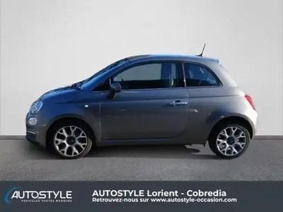 Electroclash grey métal Occasion 2019 Fiat 500 Lounge Berline | 8 490 € (Prix juste)