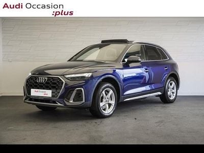 Occasion Audi Q5 S-Line 204 ch (150 kW) 2022 Bleu navarre métallisé SUV