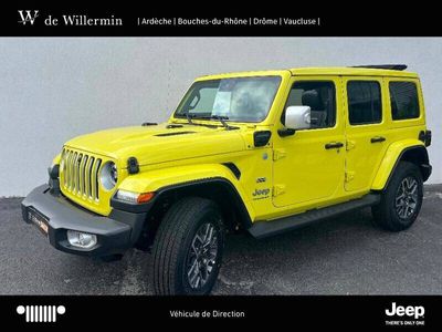 occasion Jeep Wrangler Unlimited Wrangler4xe 2.0 l T 380 ch PHEV 4x4 BVA8