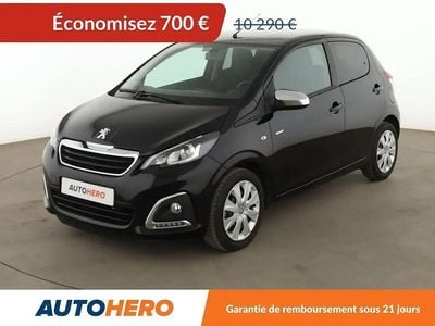 Noir Occasion 2021 Peugeot 108 Style Citadine | 9 590 € (Prix juste)