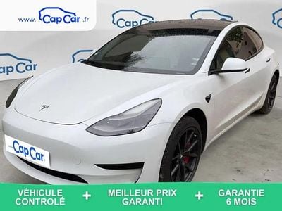 Blanc Occasion 2021 Tesla Model 3 Standard Range Berline | 19 490 € (Prix assez cher)