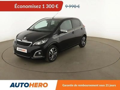 Noir Occasion 2019 Peugeot 108 Collection Citadine | 8 690 € (Prix juste)