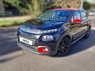 Noir Occasion 2018 Citroën C3 PureTech Berline | 8 790 € (Bon prix)