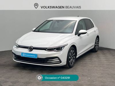 Blanc Occasion 2021 VW Golf VIII Active Berline | 23 990 € (Prix assez cher)
