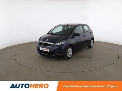 Bleu Occasion 2017 Peugeot 108 Active Citadine | 8 690 € (Prix juste)