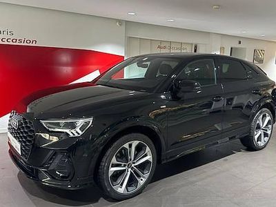Occasion Audi Q3 Sportback S-Line 200 ch (147 kW) 2022 Noir mythe métallisé SUV