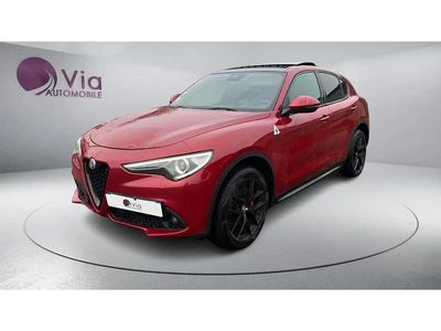 Rouge Occasion 2018 Alfa Romeo Stelvio Lusso SUV | 22 990 € (Prix cher)