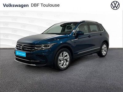 Bleu Occasion 2023 VW Tiguan Elegance SUV | 31 488 € (Prix juste)
