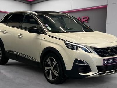 Blanc Occasion 2018 Peugeot 3008 GT-line | 15 890 € (Prix juste)
