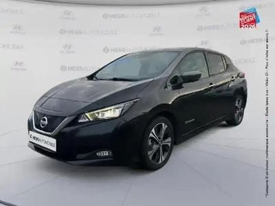 Noir métal+toit+rétros gris Occasion 2021 Nissan Leaf Tekna Citadine | 13 499 €