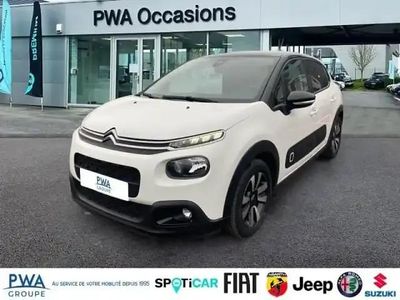 Blanc banquise (o) Occasion 2020 Citroën C3 PureTech Berline | 12 990 € (Prix juste)