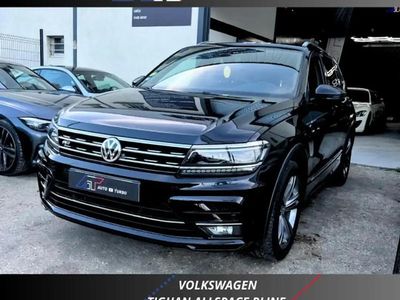 Noir Occasion 2019 VW Tiguan Allspace R-line SUV | 28 990 € (Prix juste)