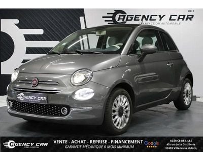 Occasion Fiat 500 Lounge 69 ch (50 kW) 2016 Gris Berline