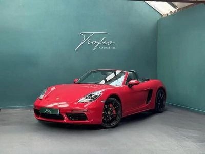 Rouge Occasion 2019 Porsche 718 Boxster S Cabriolet | 69 490 €