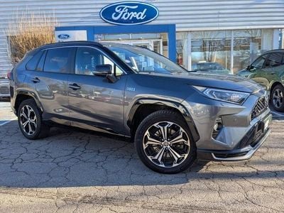Occasion Toyota RAV4 Hybrid 185 ch (136 kW) 2021 Gris atlas/toit noir attitude SUV