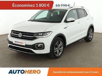 Blanc Occasion 2020 VW T-Cross R-line SUV | 16 990 € (Prix juste)