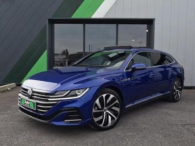 Bleu Occasion 2021 VW Arteon R-line Break | 30 900 € (Prix assez cher)