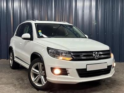 Blanc Occasion 2016 VW Tiguan R-line SUV | 14 490 € (Prix juste)