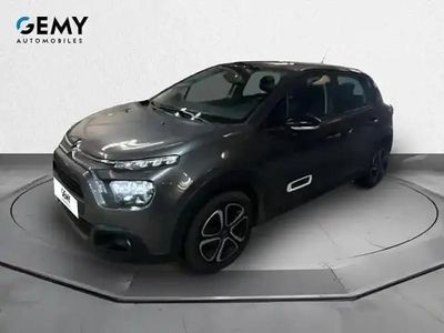 Gris platinium (métallisé) Occasion 2022 Citroën C3 PureTech Berline | 11 190 € (Prix juste)
